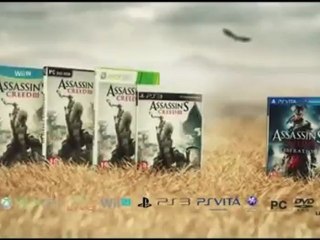Gerard Pique (FC Barcelone) dans une pub pour Assassins Creed