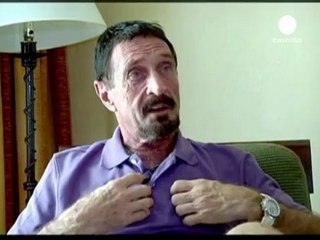 Wanted McAfee 'on way back' to Belize from Guatemala