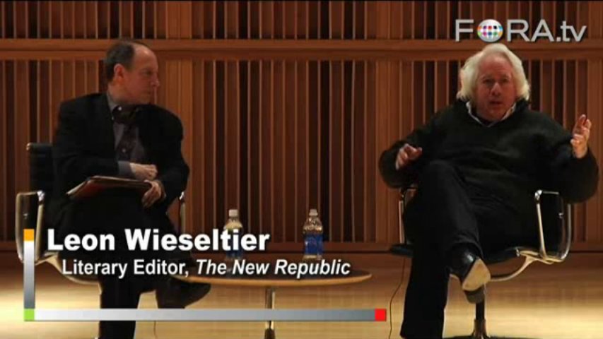 ⁣Wieseltier Slams New Atheism, Calls Hitchens a 'Buffoon'