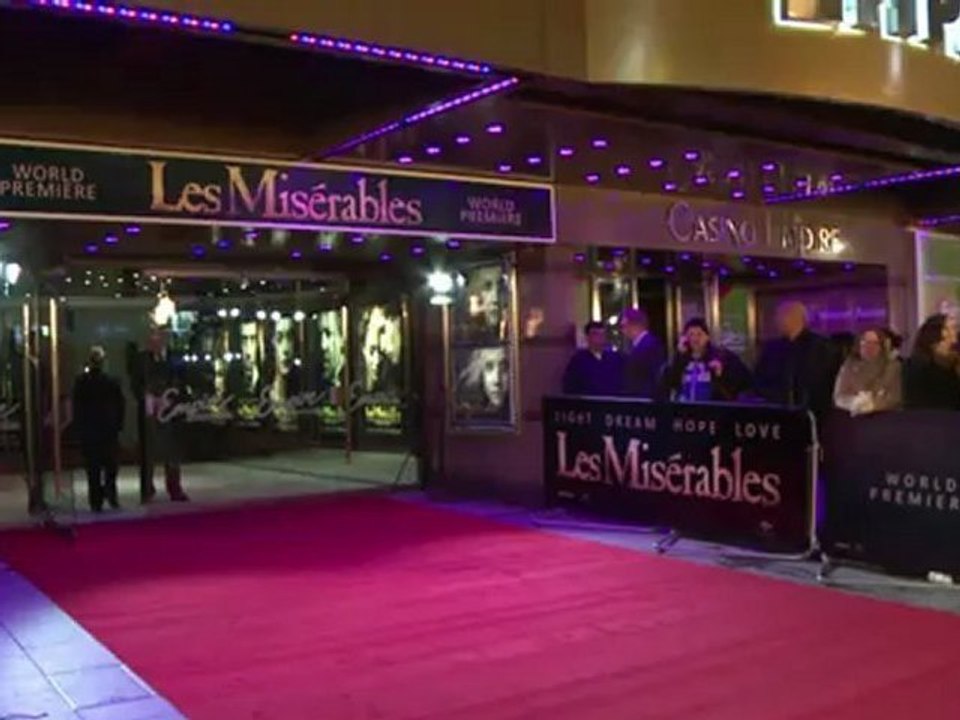 Roter Teppich: Hugh Jackman und 'Les Misérables' in London