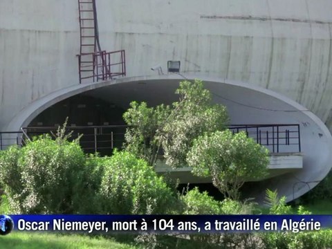 A Alger, les réalisations architecturales d'Oscar Niemeyer