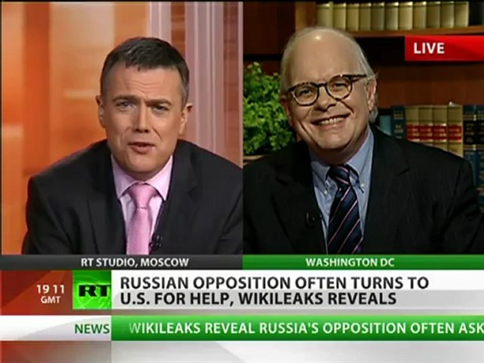 Webster Tarpley on Russian opposition, WikiLeaks & Revolutions