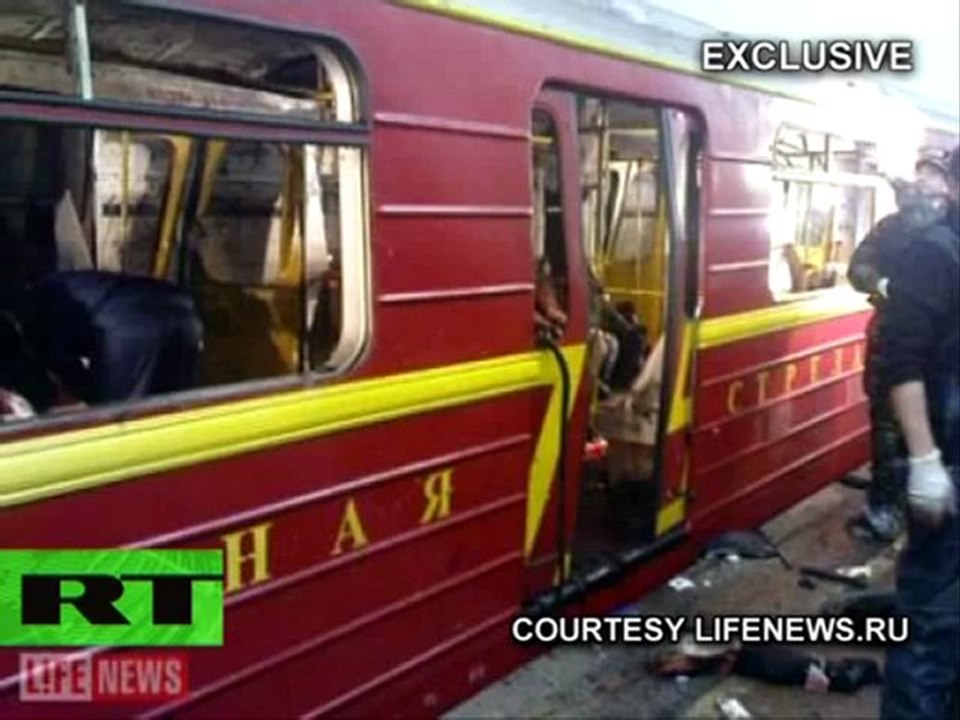 Subway bomb: First video, photos moments after Moscow metro suicide blasts