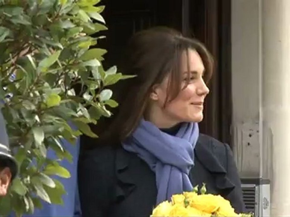 Kate recebe alta