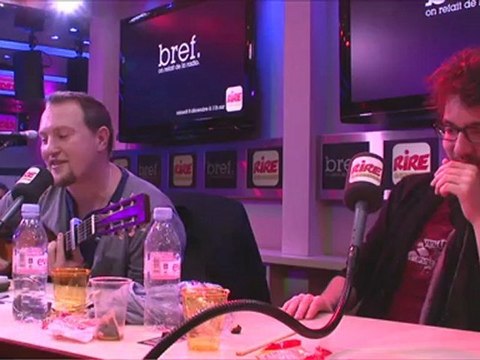 Oldelaf chante La tristitude - Bref on refait de la radio - samedi 8 décembre sur Rire & Chansons