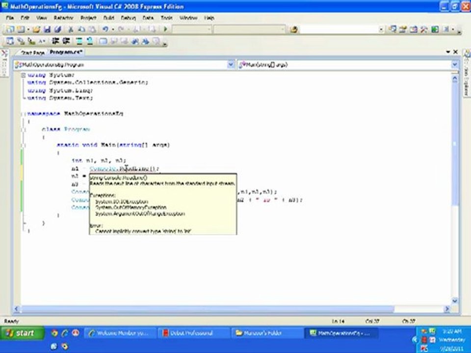 ArithmeticOperations 2 of 30