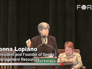 Donna Lopiano Faults Organized Sports for Sedentary Kids