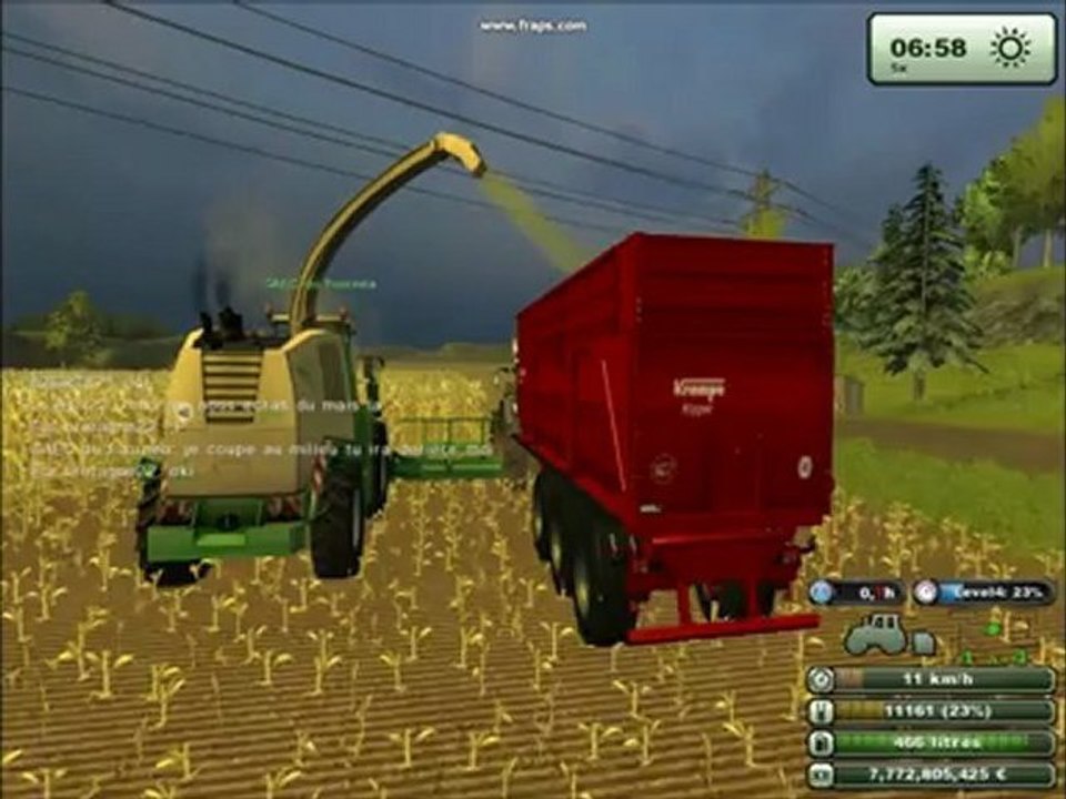 Ensilage chez moi