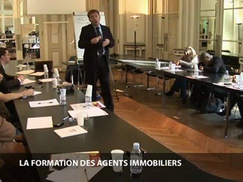 La formation des agents immobiliers