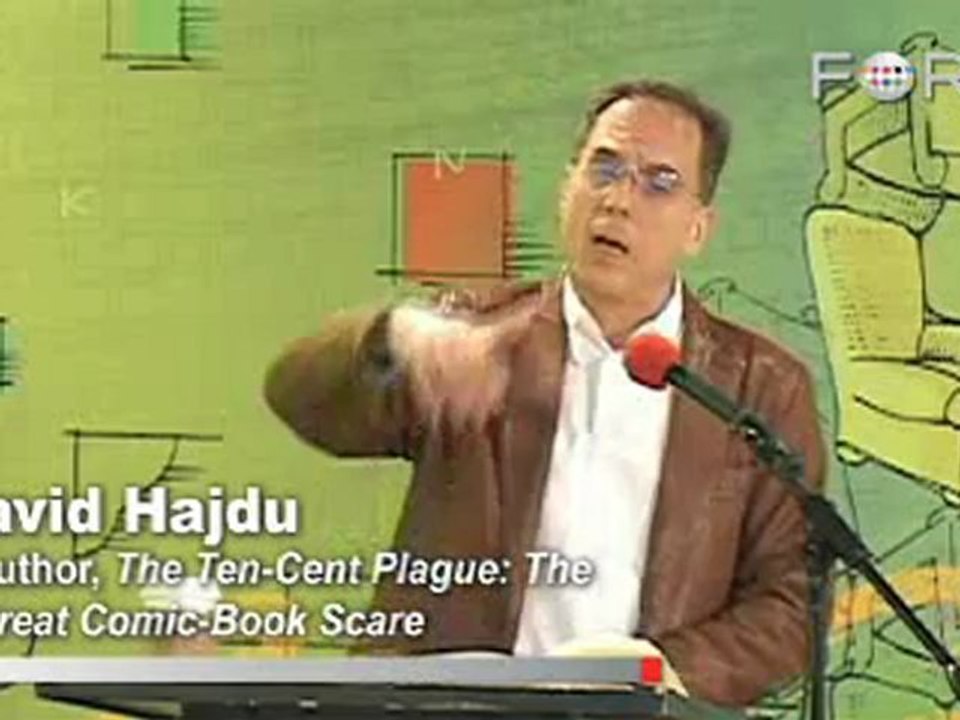 David Hajdu Recounts Comic Book Burning