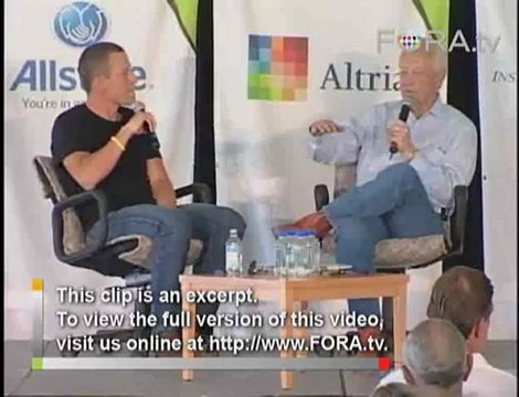 Lance Armstrong: Ending Doping in Pro Sports