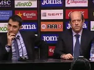 Ernesto Valverde, nuevo entrenador del Valencia CF