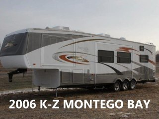 2006 K-Z Montego Bay Sportster Toy Hauler 5th Wheel for Sale