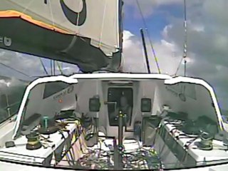 Mike Golding in the South Indian Ocean