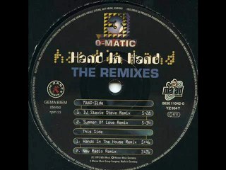 3-O-Matic - Hand In Hand (New Radio Remix) (The Remixes 1995)