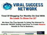 Viral Success Network- How to Generate MLM Leads Fast Online