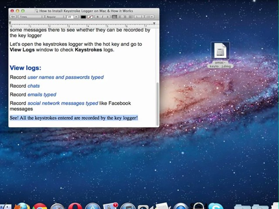 How to Install Keystroke Logger on Mac and How It Works