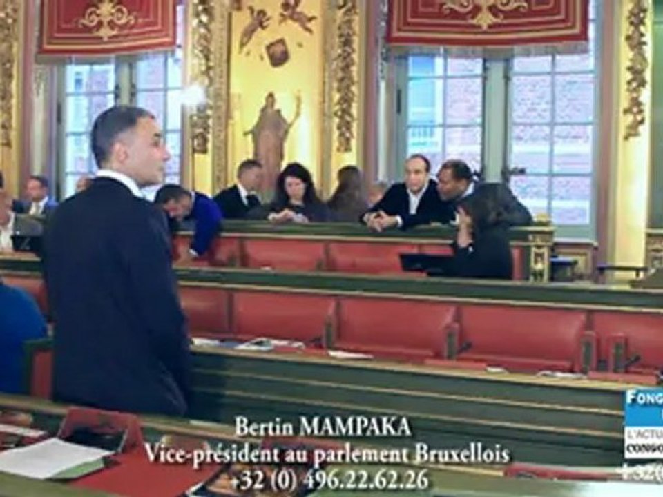 Bertin Mampaka avec 2288 voix je reste au service des Congolais et de tous les Bruxellois