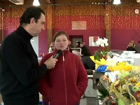 annonce pour le marché couvert du Cateau
