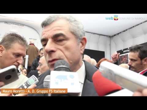 Napoli - Frecciarossa 1000, in arrivo sul Lungomare (03.12.12)