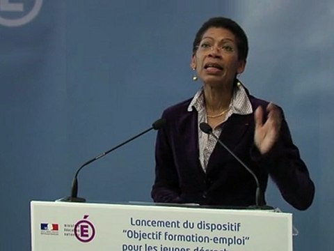 [ARCHIVE] Lancement du dispositif Objectif formation-emploi pour les jeunes décrocheurs : discours de George Pau-Langevin