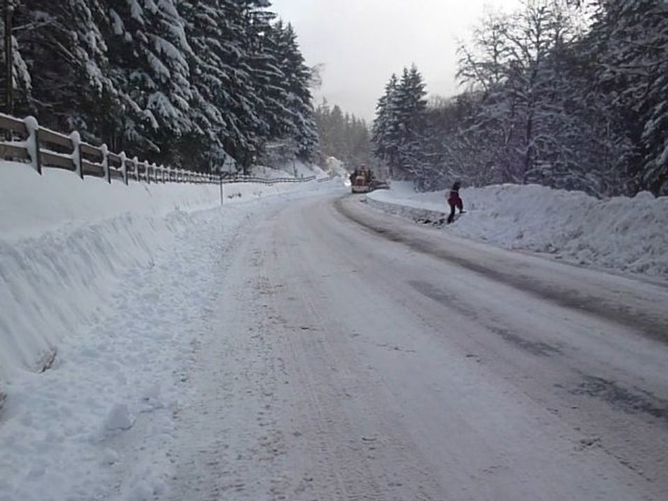 neige en montagne