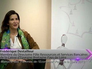 Frédérique DESTAILLEUR - Marraine des trophées Pays de la Loire 2012