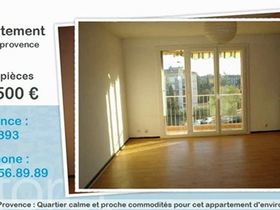 Vente appartement 3 pièces Salon de provence