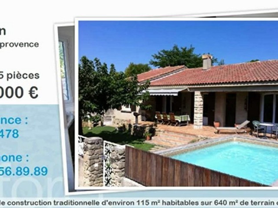 Vente maison 5 pièces Salon de provence