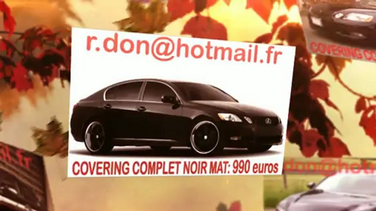 Lexus GS, Lexus GS, essai video Lexus GS, covering Lexus GS, Lexus GS peinture noir mat