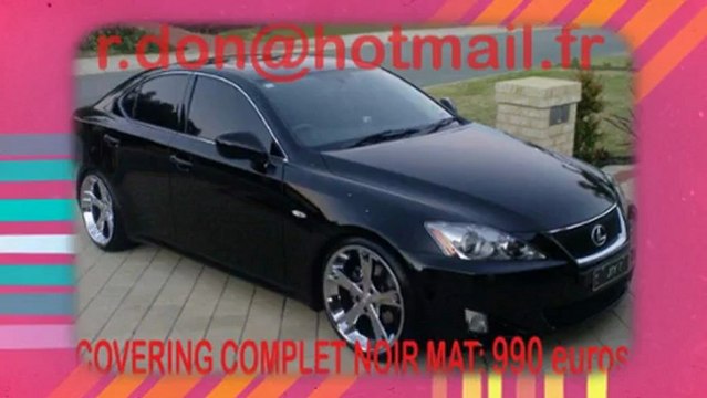 Lexus IS, Lexus IS, essai video Lexus IS, covering Lexus IS, Lexus IS peinture noir mat