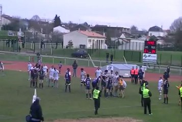 malik hamadache pilier droit (23) RACA VS PERIGEUX 2eme mi-temps