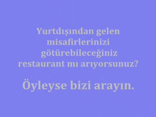 eniyirestaurantlar.com, Yurtdışından Gelen Misafirleri Nerede Ağırlamalı