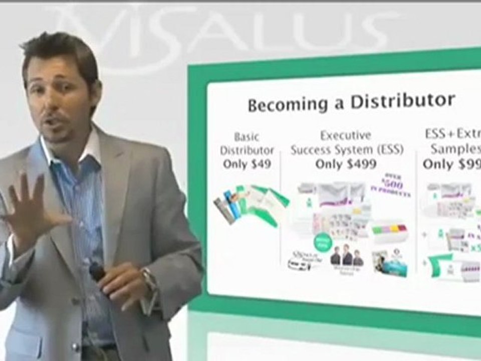 Vidéo Dailymotion -2- Devenir un promoteur ViSalus