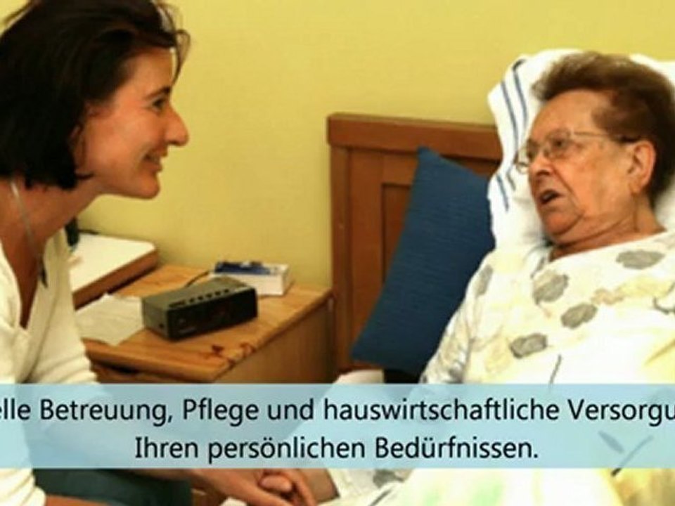 Die Alternative zum Pflegeheim, 24 Stunden Pflege u. Betreuung durch EURO-CARE