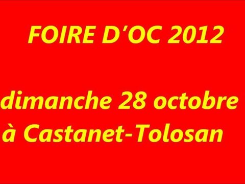 L'aprés foire d'oc 2012