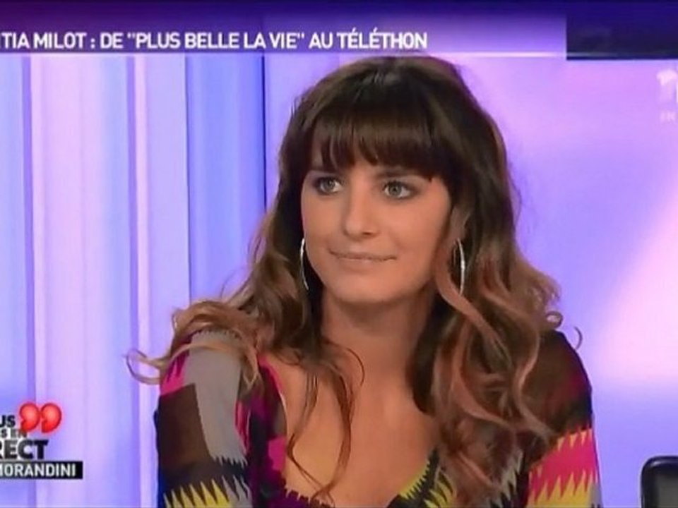 Laetitia Milot (Plus belle la vie) dans « Vous êtes en direct »