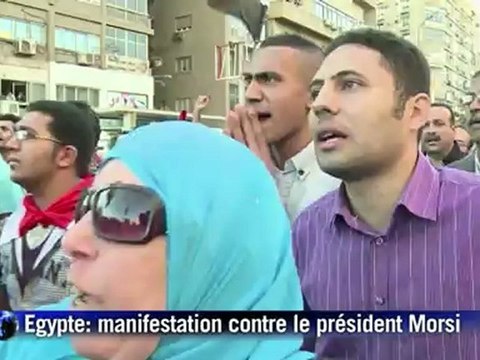 Egypte: nouvelles manifestations anti-Morsi au Caire
