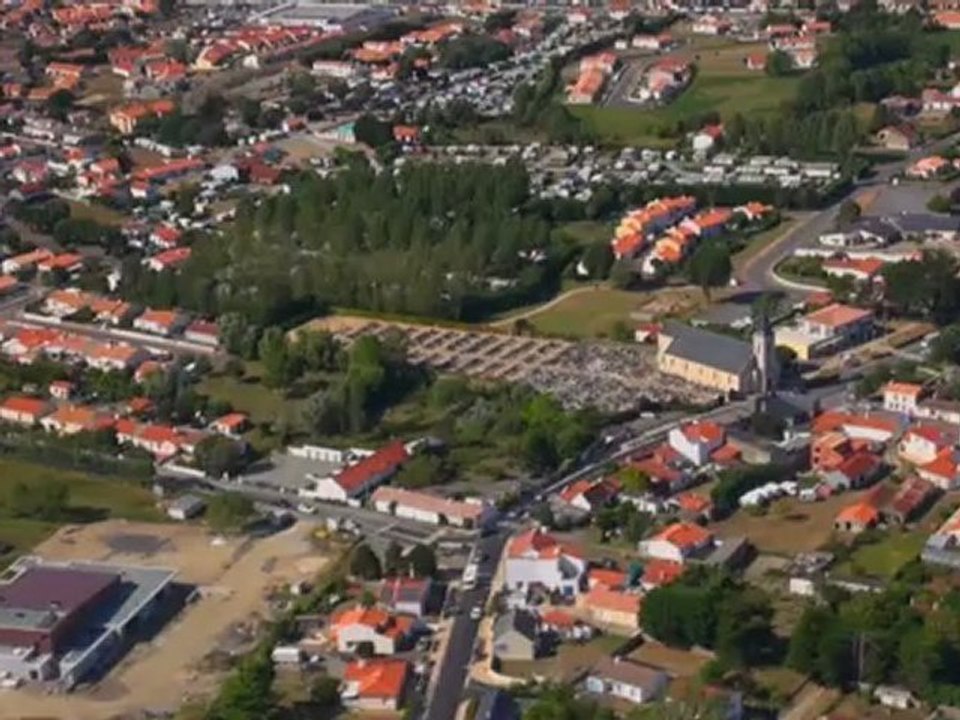 Fromentine La Barre de Monts vue du ciel