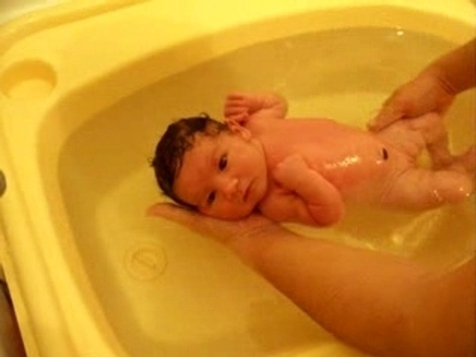 sarah au bain.