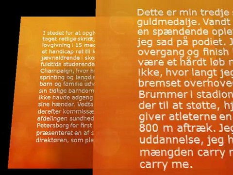 Tatyana McFadden: Den gyldne pige, bp holdings press releases and news articles