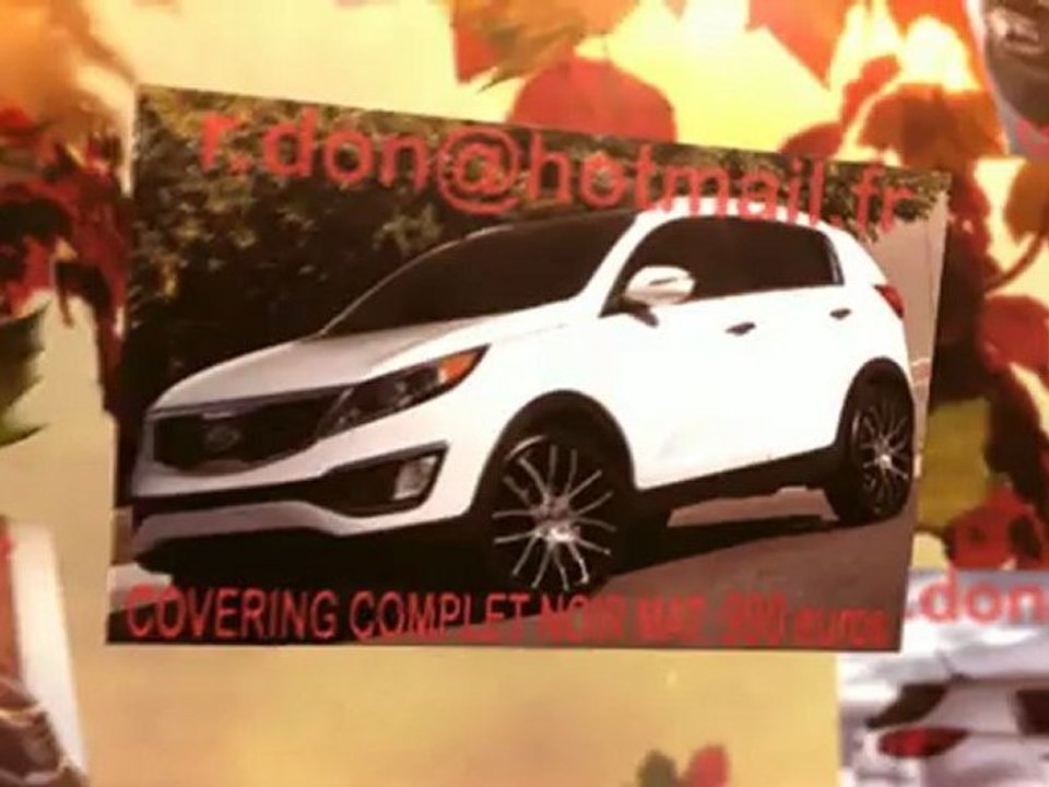 Kia Sportage, Kia Sportage, Kia Sportage essai video, Kia Sportage covering, Kia Sportage peinture noir mat
