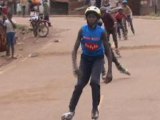 Skating an alternative to crime in Kenya slums