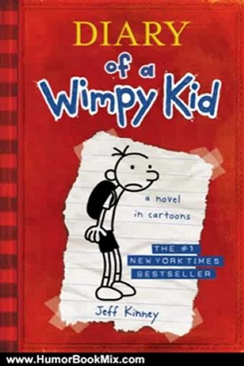 Humor Book Review: Diary of a Wimpy Kid, Book 1 by Jeff Kinney