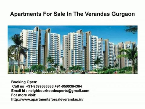 Apartments For Sale In The Verandas @ Call 9599363363