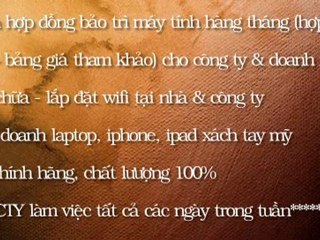 cài window, sửa máy vi tính, sửa lỗi wifi tại nhà quận tân bình