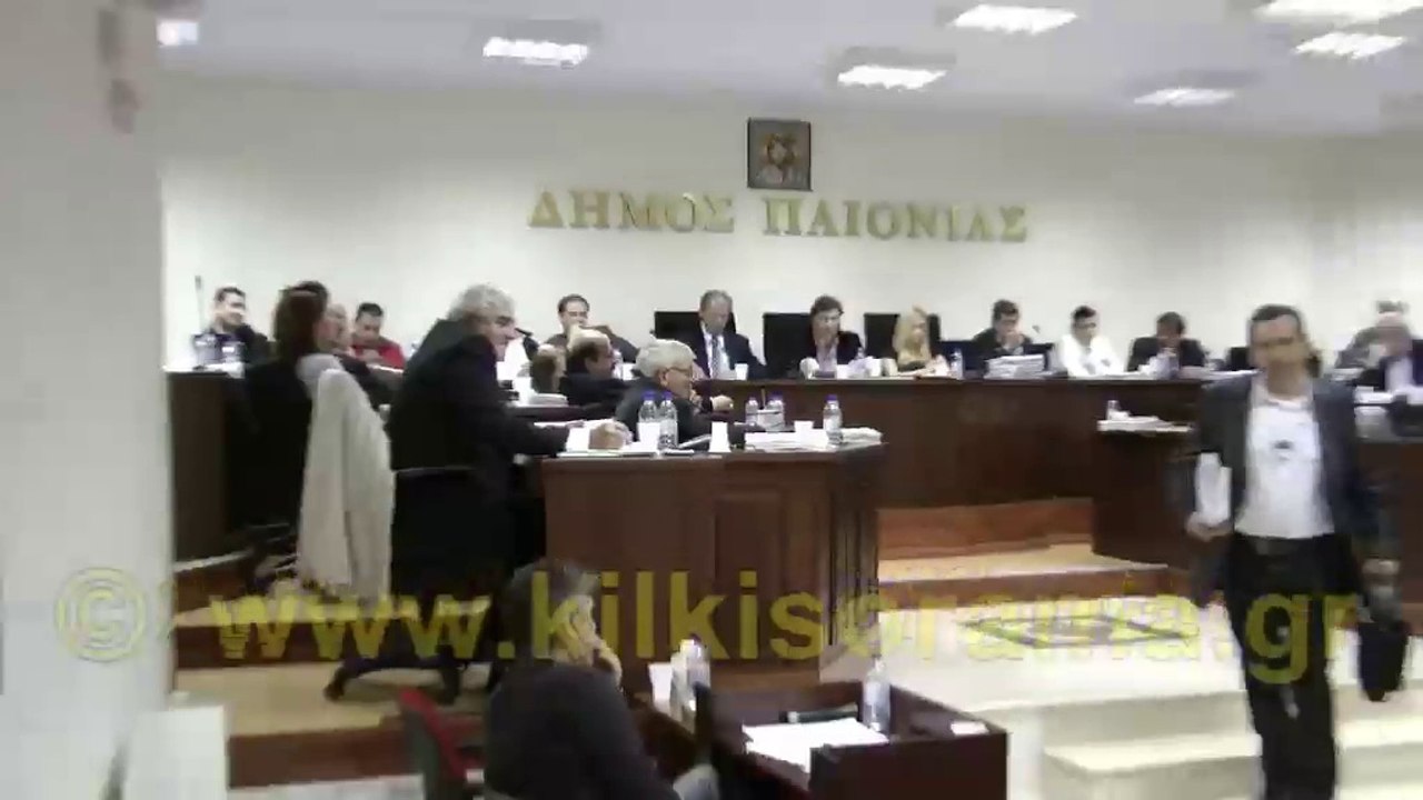Δημοτικό Συμβούλιο Δήμου Παιονίας 30-11-2012.