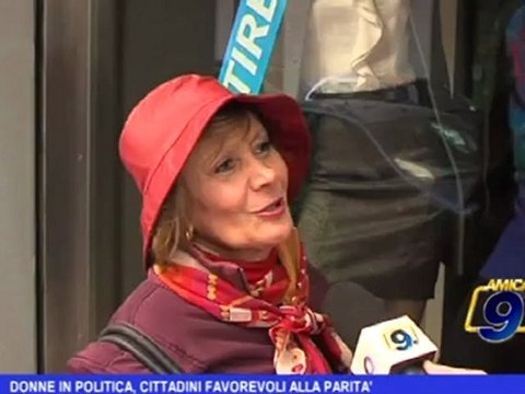 Donne in politica, cittadini favorevoli alla parità