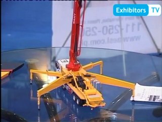 Apex Machinery (Pvt) Ltd promotes "Sany Mobile Concrete Pump" (Exhibitors TV @ 8th Build Asia 2012)