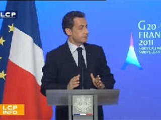 Reportages : G20 et international au menu de la conférence de presse de Nicolas Sarkozy